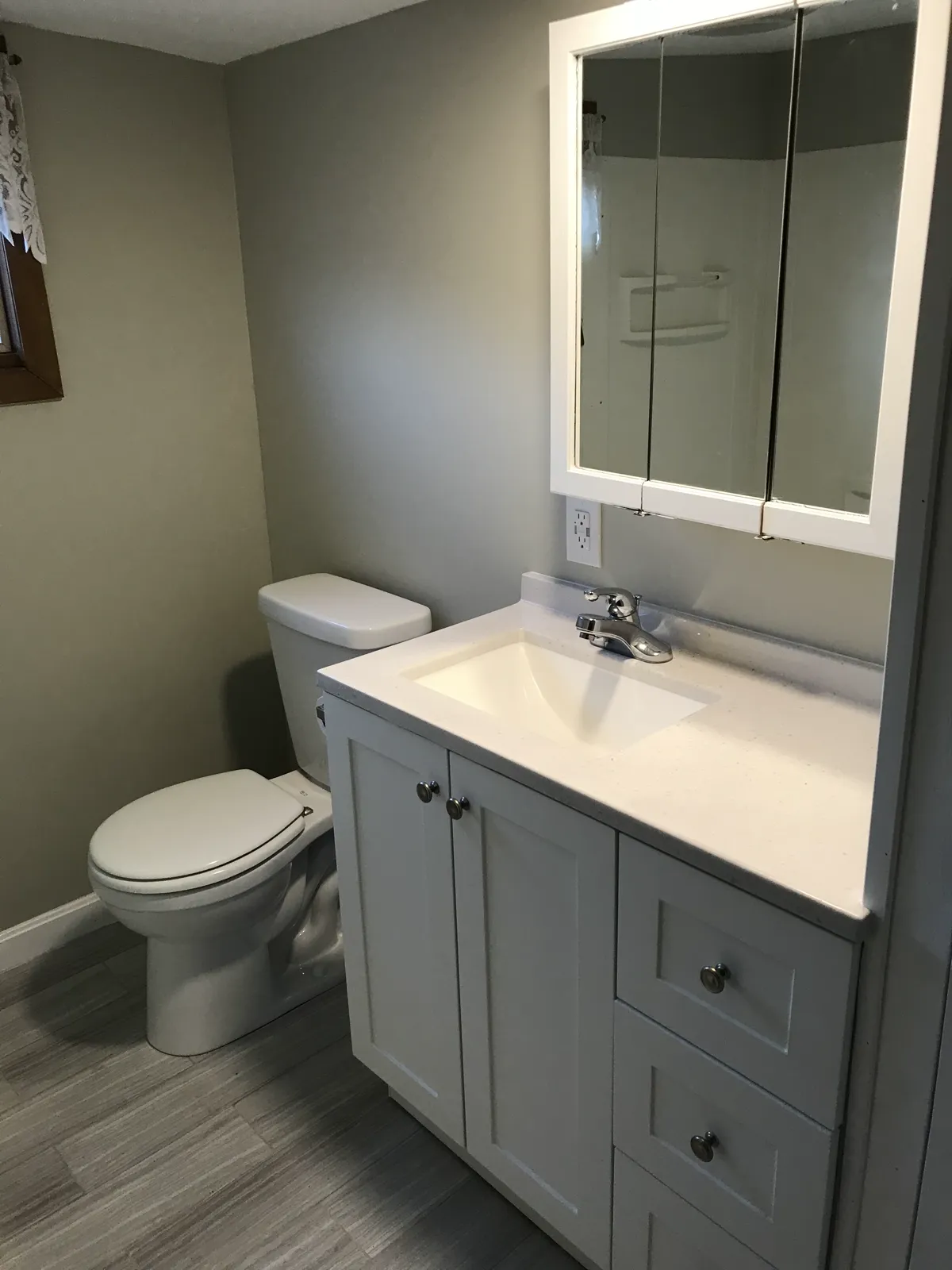 Bathroom renovation