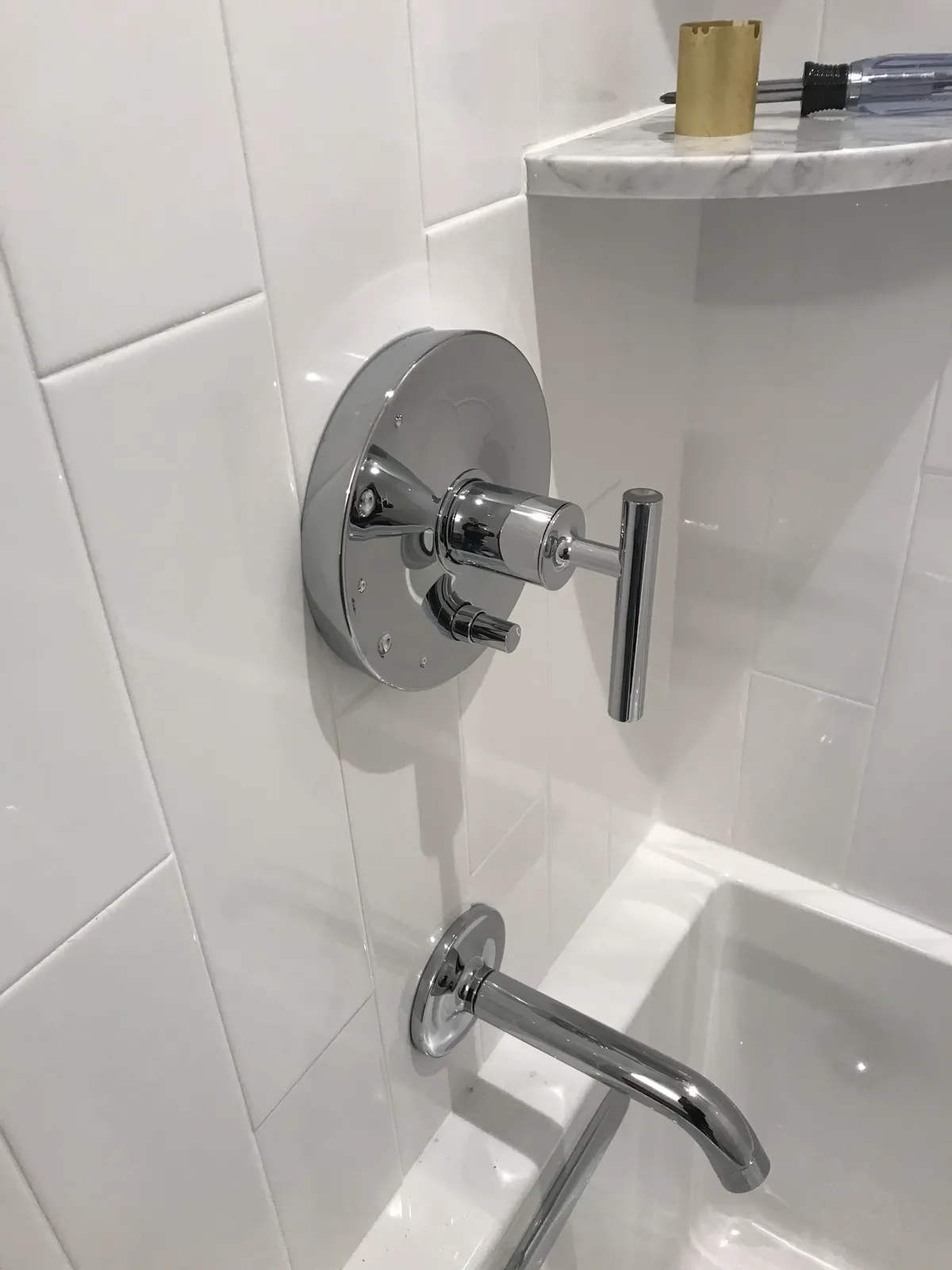 Tub faucet
